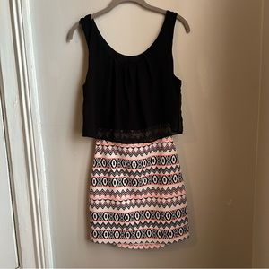 Emerald Sundae Aztec Dress